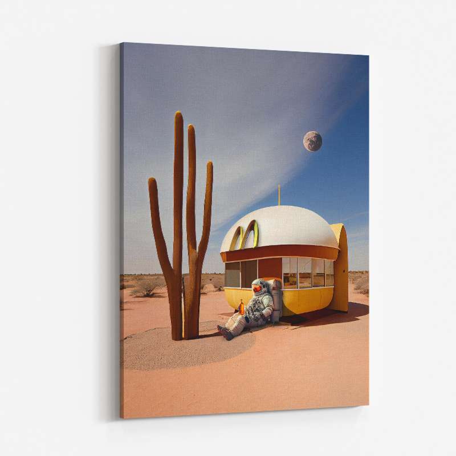 My Space Meal Art Print